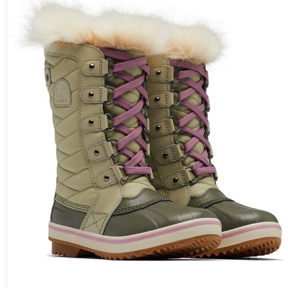 SOREL Laurel Leaf Tofino II Duck Boots - Girls - Picture 2 of 5